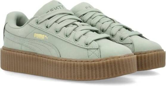 Fenty X Puma Creeper Phatty leather sneakers Green