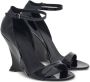 Ferragamo 100mm patent leather sandals Black - Thumbnail 2