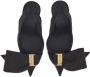 Ferragamo 105mm bow slingback pumps Black - Thumbnail 4