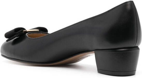 Ferragamo 40mm ballerina shoes Black
