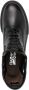 Ferragamo 40mm lace-up leather combat boots Black - Thumbnail 4