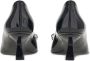 Ferragamo 55mm Vara-bow patent leather pumps Black - Thumbnail 3