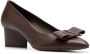 Ferragamo 60mm bow-detail pumps Brown - Thumbnail 2
