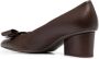 Ferragamo 60mm bow-detail pumps Brown - Thumbnail 3