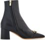 Ferragamo 60mm Gancini-buckle leather ankle boots Black - Thumbnail 5
