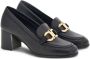 Ferragamo 60mm Gancini-ornament loafer pumps Black - Thumbnail 2