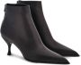 Ferragamo 70mm leather ankle boots Black - Thumbnail 2
