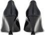 Ferragamo 70mm wedge-heel leather pumps Black - Thumbnail 3