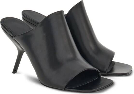 Ferragamo 85mm open-toe slide mules Black