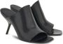 Ferragamo 85mm open-toe slide mules Black - Thumbnail 2