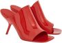 Ferragamo 85mm open-toe slide mules Red - Thumbnail 2