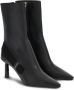 Ferragamo 85mm Vara-bow leather ankle boots Black - Thumbnail 1