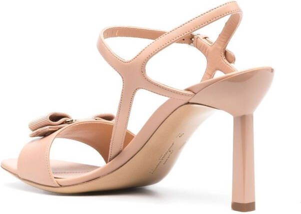 Ferragamo 95mm Gabriela open-toe sandals Neutrals