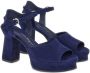 Ferragamo 95mm platform sandals Blue - Thumbnail 2