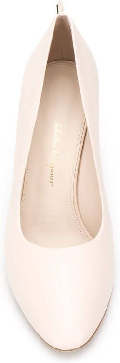 Ferragamo 95mm pointed-toe pumps Neutrals