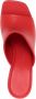 Ferragamo Astro 105mm leather mules Red - Thumbnail 4