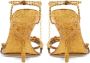 Ferragamo Bejeweled 105mm sandals Gold - Thumbnail 3