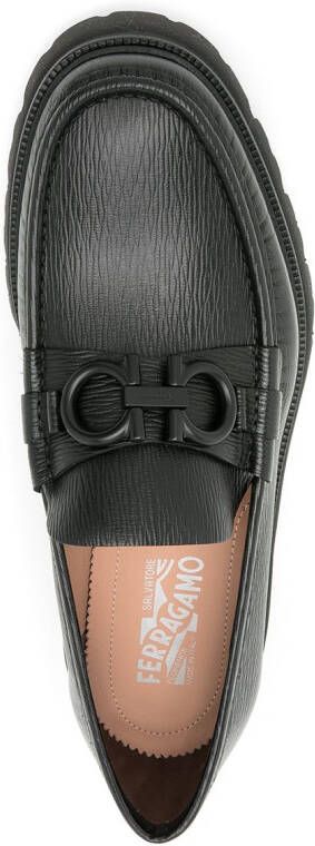 Ferragamo Bleecker Double-Gancini loafers Black