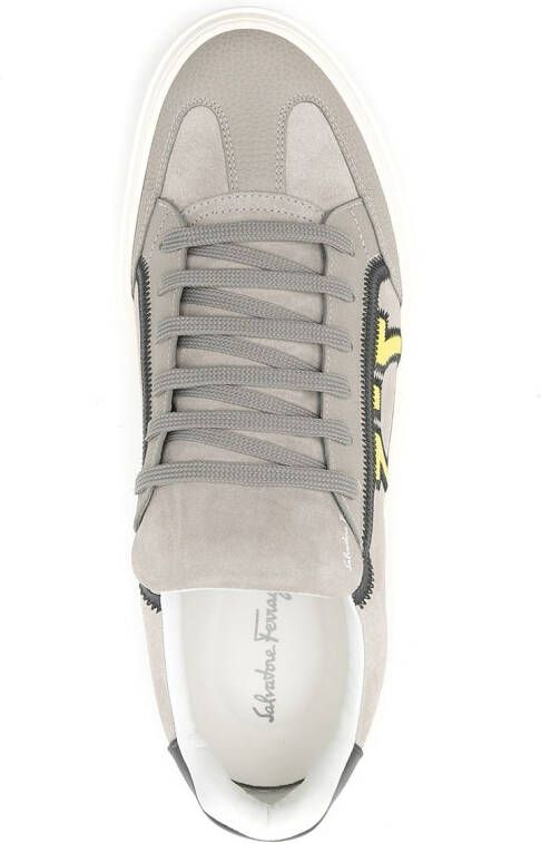 Ferragamo Borg 5 low-top sneakers Grey
