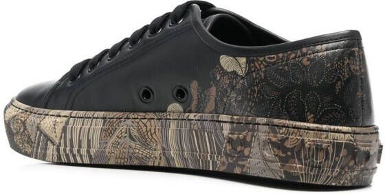 Ferragamo Borg Cubic lace-up sneakers Black