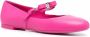 Ferragamo bow-detail leather ballerina shoes Pink - Thumbnail 2