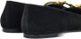 Ferragamo bow-detailing leather ballerina shoes Black - Thumbnail 3