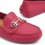Ferragamo buckle-detail leather loafers Pink - Thumbnail 4