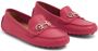 Ferragamo buckle-detail leather loafers Pink - Thumbnail 5