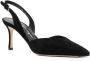 Ferragamo buckle-fastening 80mm heeled pumps Black - Thumbnail 2