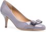 Ferragamo Carla 70 patent pumps Purple - Thumbnail 2