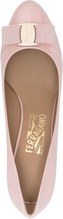 Ferragamo Carla 70mm Viva-bow pumps Pink