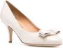 Ferragamo Carla Vara 70mm pumps White - Thumbnail 2