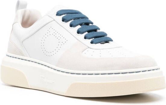 Ferragamo Cassina low-top sneakers White
