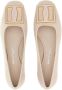 Ferragamo chunky-buckle ballerina flats BONE - Thumbnail 4