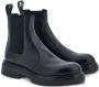 Ferragamo chunky sole leather Chelsea boots Black - Thumbnail 2