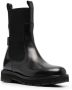 Ferragamo cleated-sole leather Chelsea boots Black - Thumbnail 2