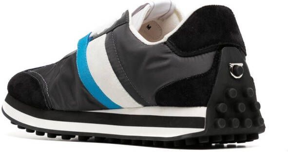 Ferragamo colour-block panelled low-top sneakers Black