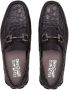 Ferragamo crocodile-effect leather loafers Black - Thumbnail 4