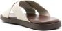 Ferragamo crossover logo-strap sandals Brown - Thumbnail 3
