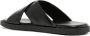Ferragamo crossover-strap leather sandals Black - Thumbnail 3