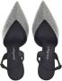 Ferragamo crystal embellished slingback pumps Black - Thumbnail 4