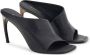 Ferragamo Curved 85mm leather mules Black - Thumbnail 2