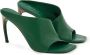 Ferragamo curved-heel mules Green - Thumbnail 1