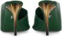 Ferragamo curved-heel mules Green - Thumbnail 2