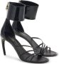 Ferragamo curved-heel sandals Black - Thumbnail 2