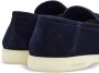 Ferragamo Deconstructed Gancini-detailed suede loafers Blue - Thumbnail 3