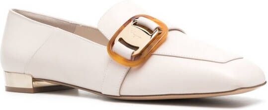 Ferragamo Vara Bow leather loafers Neutrals