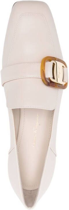 Ferragamo Vara Bow leather loafers Neutrals