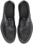Ferragamo decorative-stitching leather derby shoes Black - Thumbnail 4