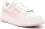 Ferragamo Dennis panelled leather sneakers Pink - Thumbnail 2